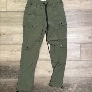 Olive Cargo Pants for Men